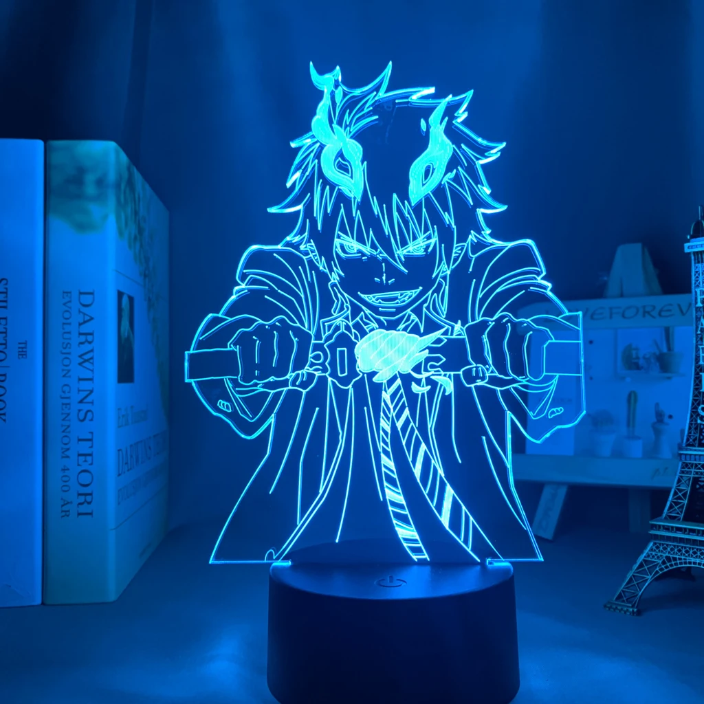 3d Led Light Anime Blue Exorcist Rin for Bedroom Decor Night Light Kids Brithday Gift Manga Room Desk 3d Lamp Blue Exorcist
3d Led Light Anime Blue Exorcist Rin for Bedroom Decor Night Light Kids Brithday Gift Manga Room Desk 3d Lamp Blue Exorcist