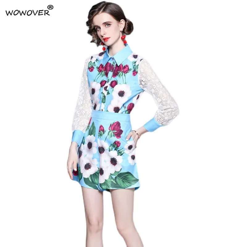 Женский модельный комплект из 2 предметов, дизайнерская кружевная блузка с рукавами и цветочным принтом и шорты, повседневный праздничный к...
Женский модельный комплект из 2 предметов, дизайнерская кружевная блузка с рукавами и цветочным принтом и шорты, повседневный праздничный к...