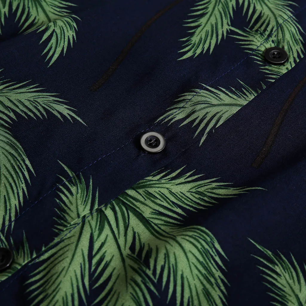 2020 Men Short Sleeve Shirt Summer Green tree printed Casual Holiday Shirts Tee Tops Hawaiian Shirt Camisa Masculina
2020 Men Short Sleeve Shirt Summer Green tree printed Casual Holiday Shirts Tee Tops Hawaiian Shirt Camisa Masculina