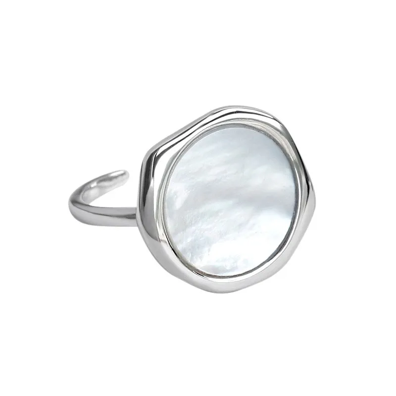 2021 New Trends Korean Fashion Natural Shell Geometric Round Open Rings For Women Ladies Tibetan Silver Korean Fashion Jewelry
2021 New Trends Korean Fashion Natural Shell Geometric Round Open Rings For Women Ladies Tibetan Silver Korean Fashion Jewelry