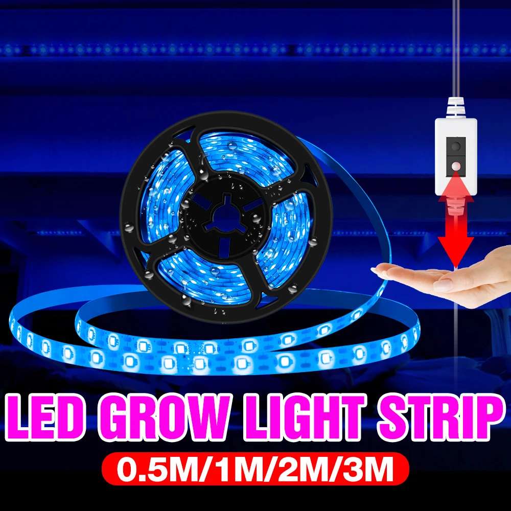 LED Phyto Lamps USB Grow Light Strip 5V LED Full Spectrum Phyto Lamp 0.5 1 2 3 LED Hydroponics Lamp LED Indoor Plant Grow Bulb
LED Phyto Lamps USB Grow Light Strip 5V LED Full Spectrum Phyto Lamp 0.5 1 2 3 LED Hydroponics Lamp LED Indoor Plant Grow Bulb