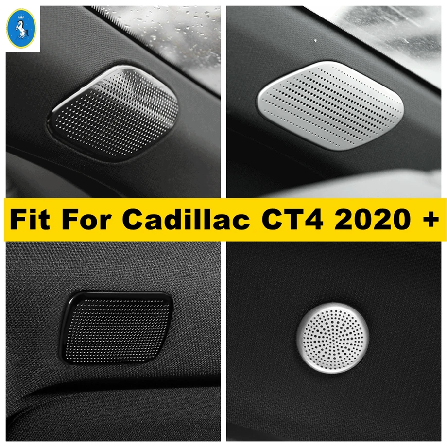 Black / Silver Interior Refit Kit Window Pillar A & Roof Stereo Speaker Audio Sound Cover Trim Fit For Cadillac CT4 2020 2021
Black / Silver Interior Refit Kit Window Pillar A & Roof Stereo Speaker Audio Sound Cover Trim Fit For Cadillac CT4 2020 2021