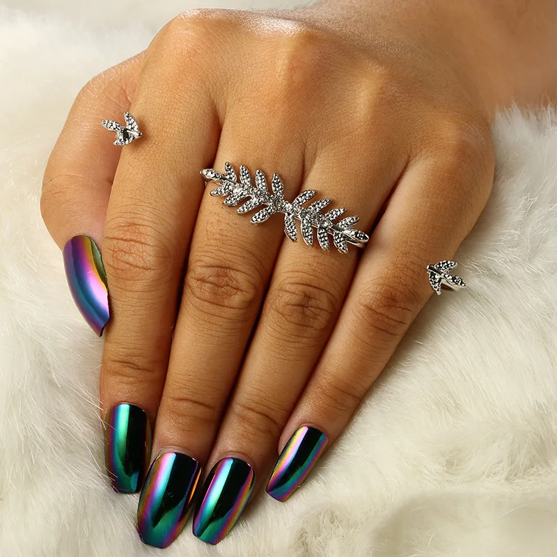 HuaTang Luxury Crystal Stone Opening Knuckle Rings for Women Fashion Tree Leaf Geometry Metal Alloy Ring Jewelry Accessories
HuaTang Luxury Crystal Stone Opening Knuckle Rings for Women Fashion Tree Leaf Geometry Metal Alloy Ring Jewelry Accessories