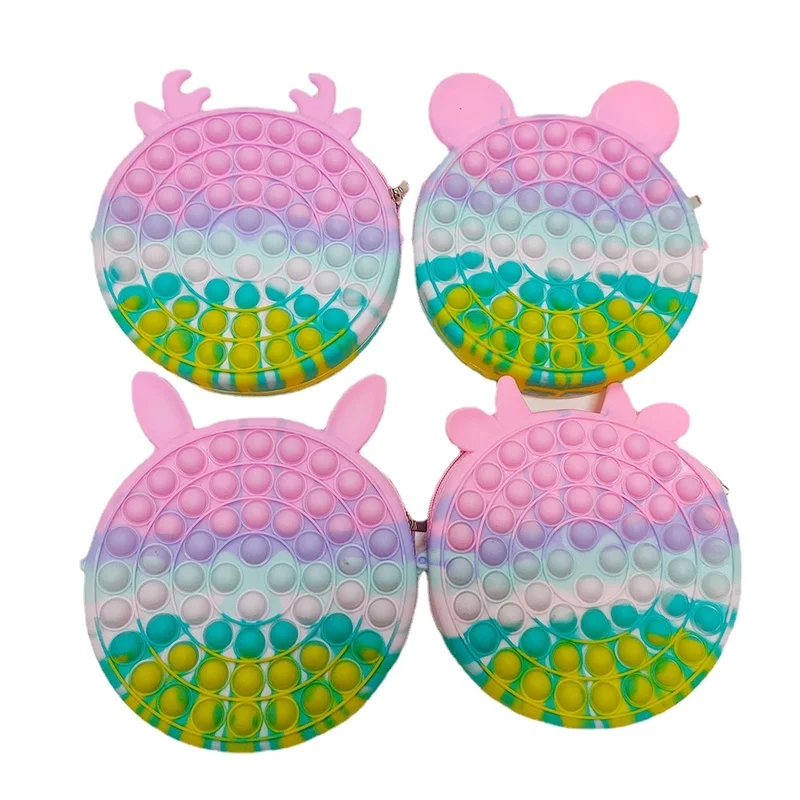 New Popite Big Kawaii Pop IT Rainbow Handbag Children Push Fidget Anti Stress Simple Toy Large Giant Girl Crossbody Bag Pcak
New Popite Big Kawaii Pop IT Rainbow Handbag Children Push Fidget Anti Stress Simple Toy Large Giant Girl Crossbody Bag Pcak