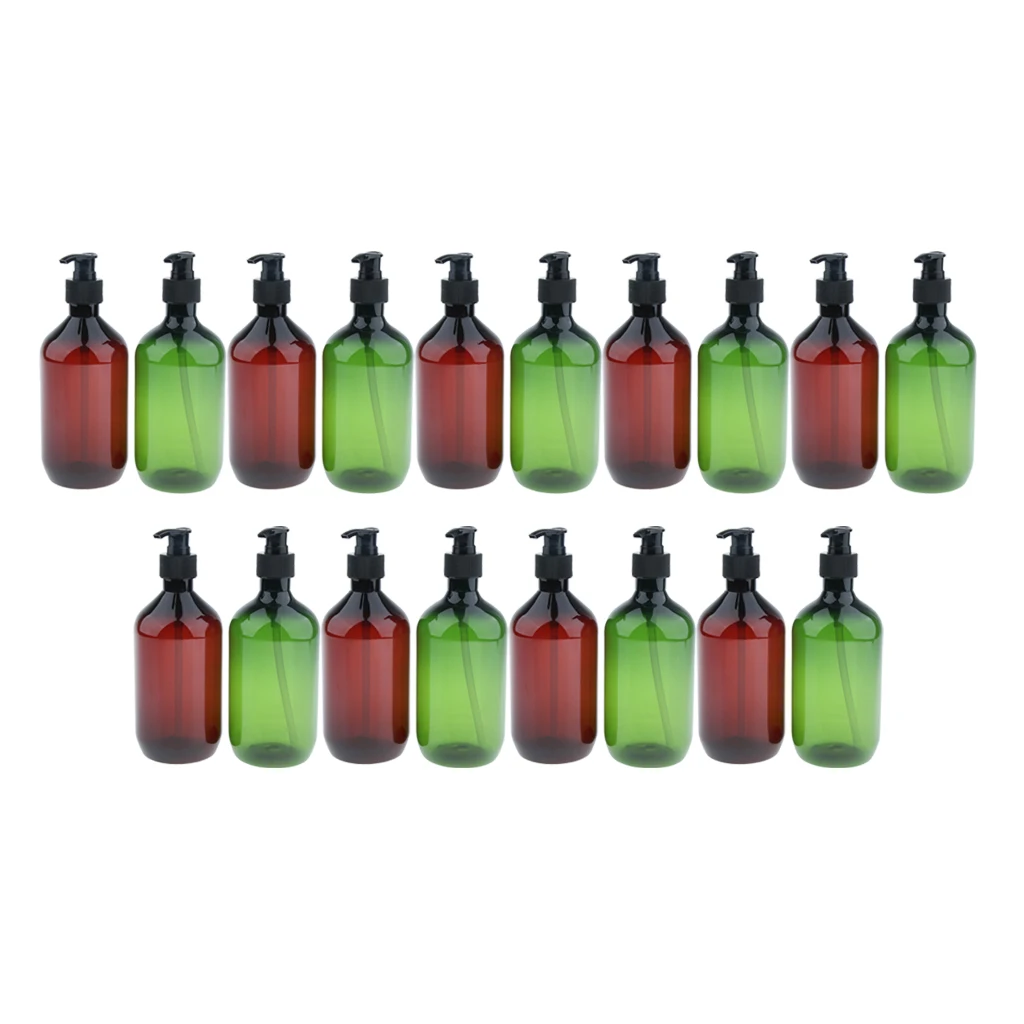 18 Pcs Large Lotion Shampoo Empty Pump Bottle Body Wash Soap Containers 500ml
18 Pcs Large Lotion Shampoo Empty Pump Bottle Body Wash Soap Containers 500ml