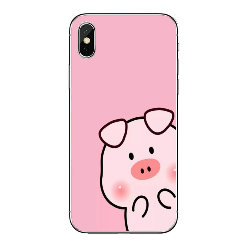 Роскошный розовый чехол для телефона с мультяшной свиньей Samsung Galaxy M30 J8 J7 J5 Pro J6 J4
