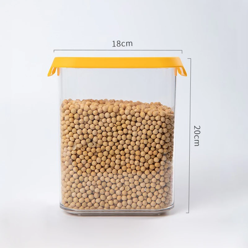 Household Kitchen Fresh-Keeping Square Sealed Storage Tank Durable Clear Storage Box DAG-ship
Household Kitchen Fresh-Keeping Square Sealed Storage Tank Durable Clear Storage Box DAG-ship
