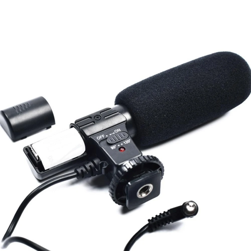 Для DSLR камеры 3 5 мм стерео микрофон фото интервью цифровой видео Запись для ПК
