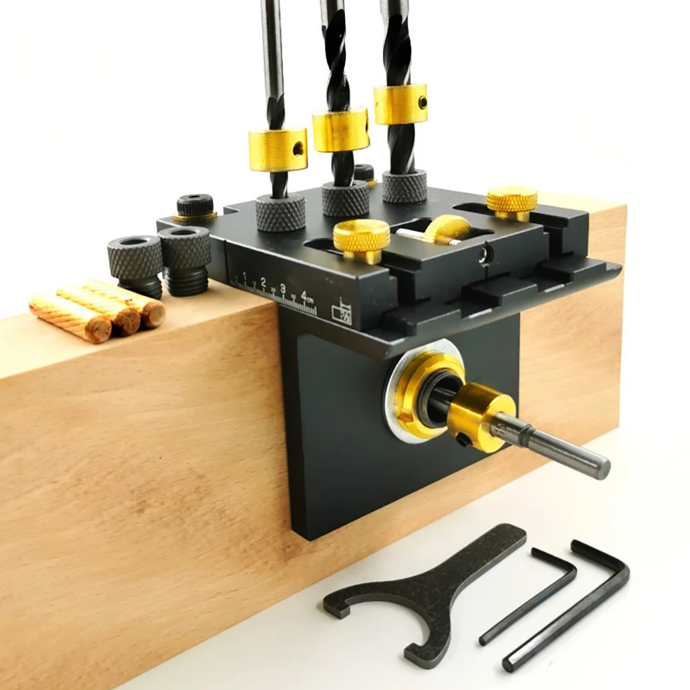 3 in 1 Metal Multifunction Drill Positioner Jig DIY Hand Woodworking Tools Set With Adjustable Guide Positioning Clip
3 in 1 Metal Multifunction Drill Positioner Jig DIY Hand Woodworking Tools Set With Adjustable Guide Positioning Clip