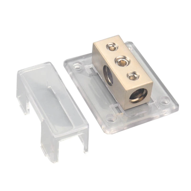2-Way Car Audio Solar Amp Power/Ground Cable Splitter Distribution Block 1/0Ga Auto Parts For RV
2-Way Car Audio Solar Amp Power/Ground Cable Splitter Distribution Block 1/0Ga Auto Parts For RV