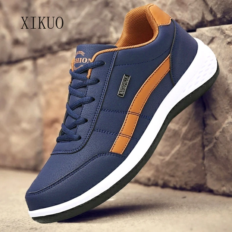 Leather Men Shoes Sneakers Trend Casual Shoe Italian Breathable Leisure Male Sneakers Non-slip Footwear Men Vulcanized Shoes
Leather Men Shoes Sneakers Trend Casual Shoe Italian Breathable Leisure Male Sneakers Non-slip Footwear Men Vulcanized Shoes