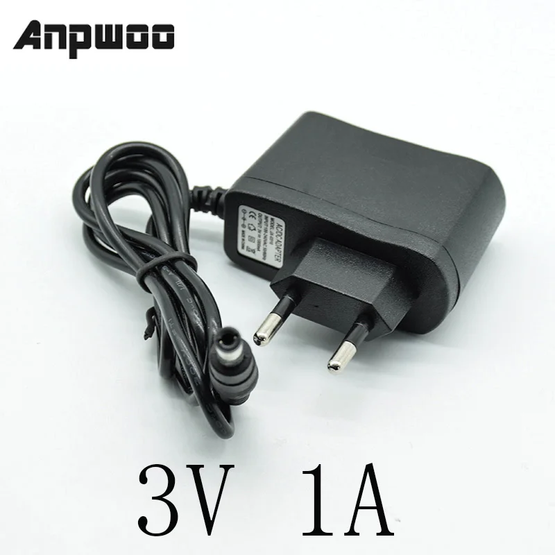 100V-240 адаптер конвертер DC 3V/4,2 V/5V/6 в/9 В/12V 1A/1000mA Питание Зарядное устройство EU Plug 5,5 мм * 2,5 мм (2,1 мм) светильник переменного тока в постоянный ток
100V-240 адаптер конвертер DC 3V/4,2 V/5V/6 в/9 В/12V 1A/1000mA Питание Зарядное устройство EU Plug 5,5 мм * 2,5 мм (2,1 мм) светильник переменного тока в постоянный ток