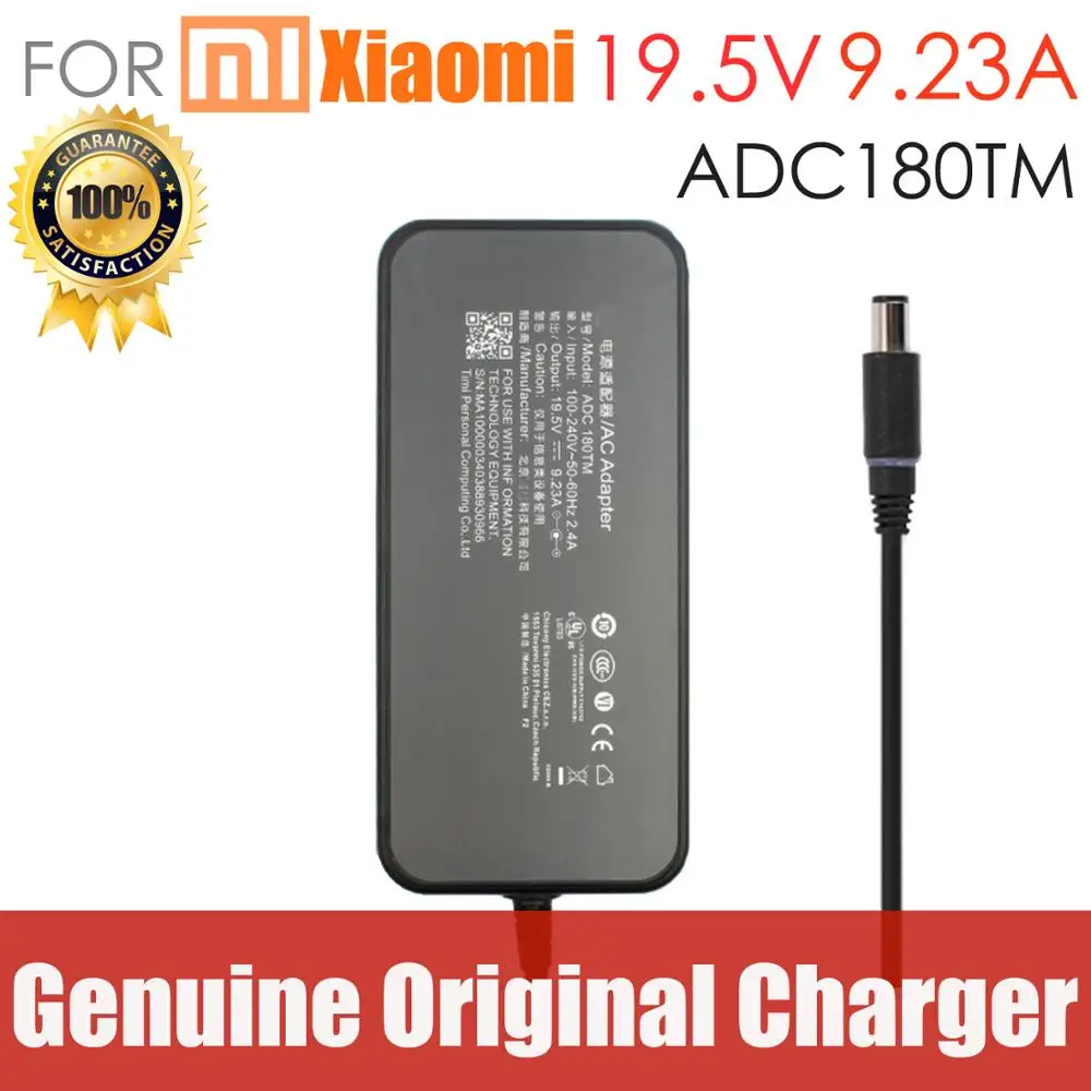 new Original 19.5v 9.23a 180w 7.4x5.0mm AC Adapter charger for XIAOMI ADC180TM PA-1181-72 15.6" HDMI notebook power supply
new Original 19.5v 9.23a 180w 7.4x5.0mm AC Adapter charger for XIAOMI ADC180TM PA-1181-72 15.6" HDMI notebook power supply