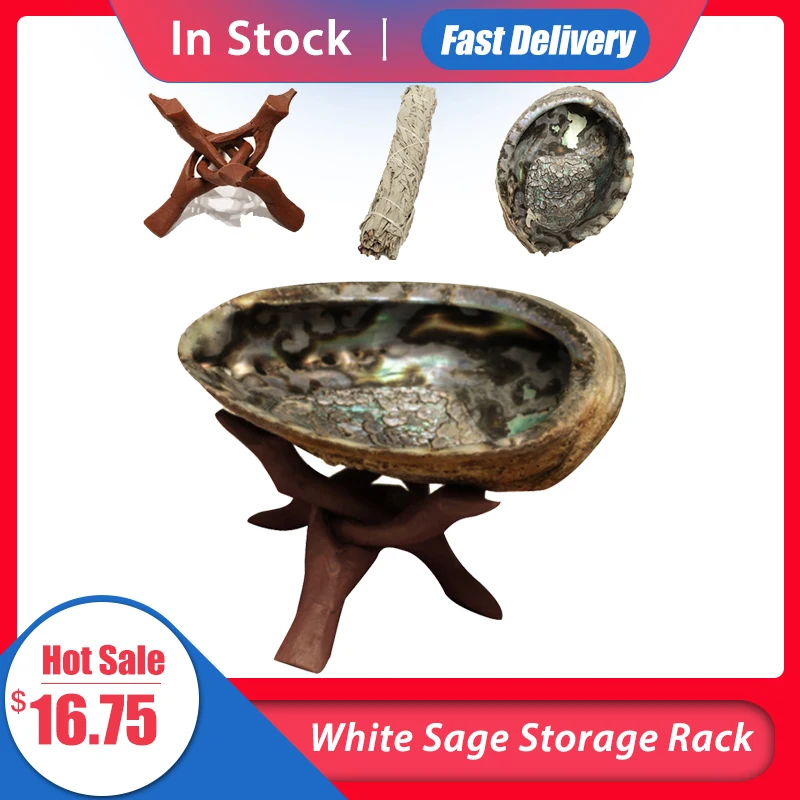 White Sage Storage Rack Purification Drive Negative Energy Yoga Meditation White Sage Combustion Shell Set Household Goods 2021
White Sage Storage Rack Purification Drive Negative Energy Yoga Meditation White Sage Combustion Shell Set Household Goods 2021