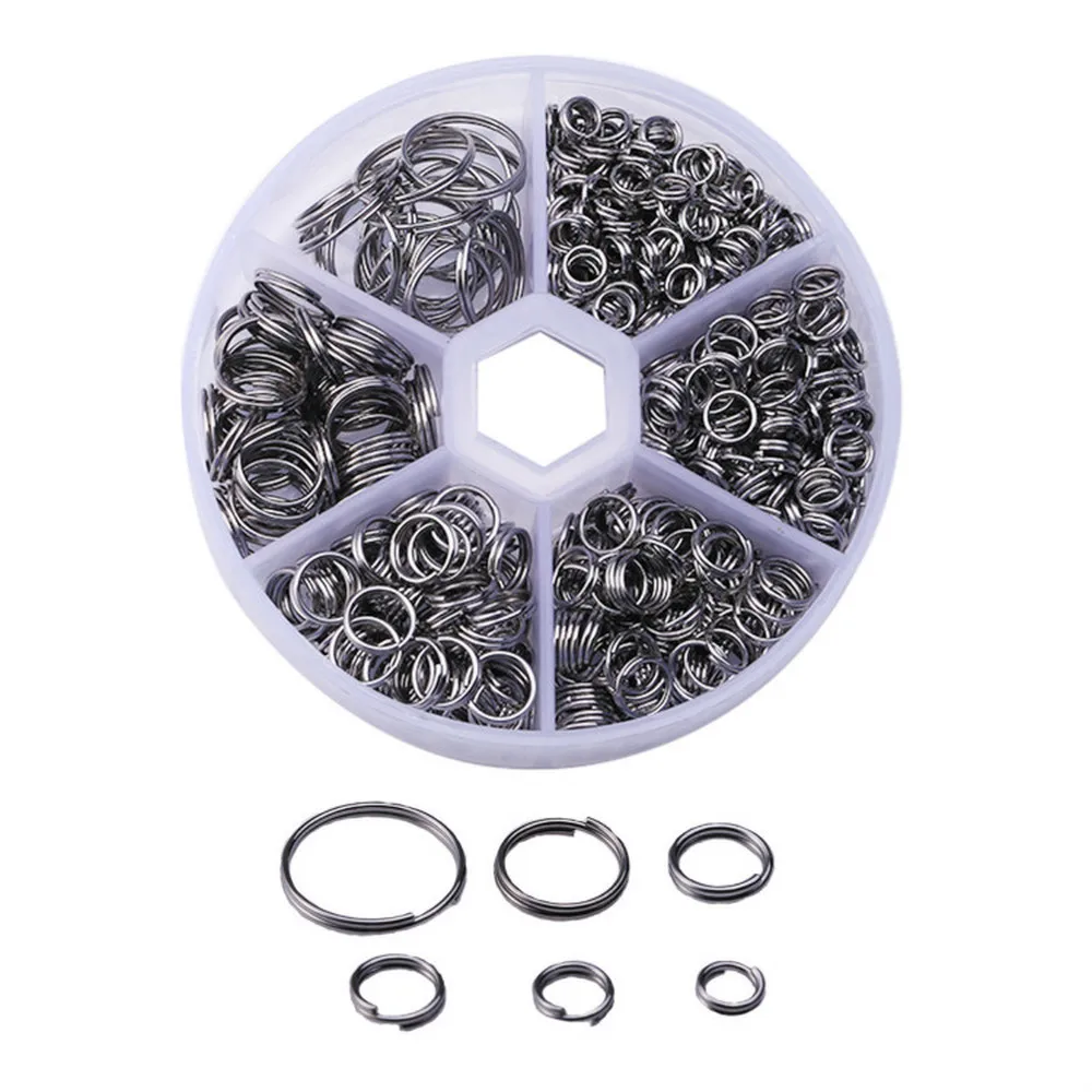 Jewelry Making Supplies Stainless Steel Double Circle Key Ring DIY Jewelry Accessories Wholesale Lots Bulk
Jewelry Making Supplies Stainless Steel Double Circle Key Ring DIY Jewelry Accessories Wholesale Lots Bulk