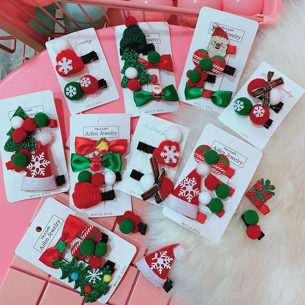 New Christmas Set Hair Clip Candy Santa Claus Hairpin Hair Accessories New Arrival
New Christmas Set Hair Clip Candy Santa Claus Hairpin Hair Accessories New Arrival