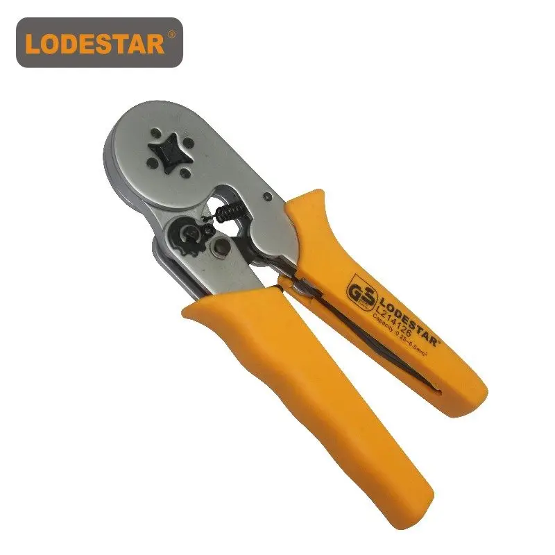 LODESTAR Quadrilateral Self-adjusting Terminal Crimping Pliers, Tube-type Terminal Crimping Pliers Precision Pliers
LODESTAR Quadrilateral Self-adjusting Terminal Crimping Pliers, Tube-type Terminal Crimping Pliers Precision Pliers