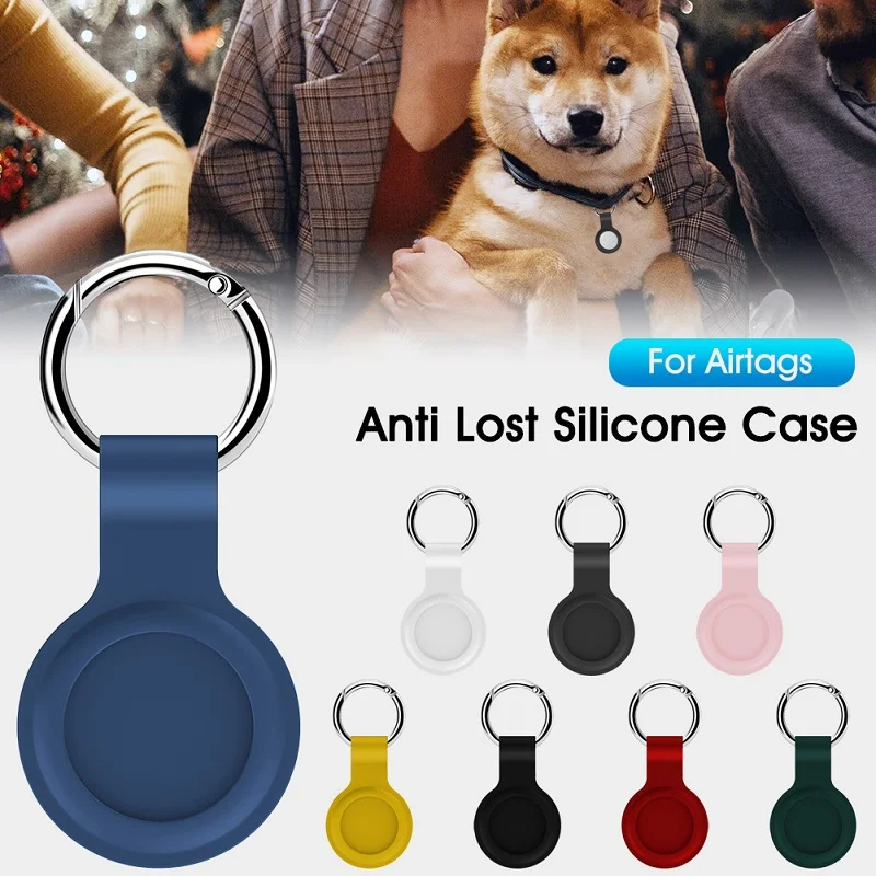 Dog Collar Candy Silicone Case for Airtags Compact Protective Cover with Keychain Compatible for dog cat Pet Accessories
Dog Collar Candy Silicone Case for Airtags Compact Protective Cover with Keychain Compatible for dog cat Pet Accessories
