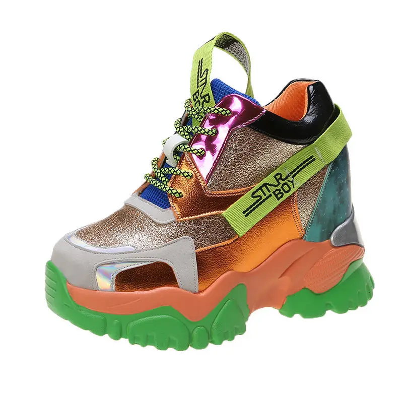 INS Super Fire Dad Shoes Women's 2020 New Summer Women's Shoes All-match Breathable Fashion Elevator Platform Shoes
INS Super Fire Dad Shoes Women's 2020 New Summer Women's Shoes All-match Breathable Fashion Elevator Platform Shoes