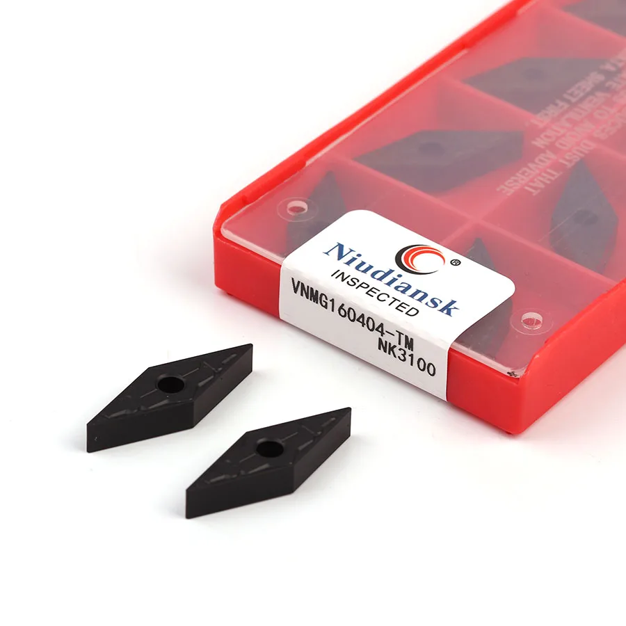 VNMG160404-TM VNMG160408-TM VNMG160412-TM NK3100 Carbide Insert CNC Lathe Tools Cutter External Turning Tool Steel Cutting Tools
VNMG160404-TM VNMG160408-TM VNMG160412-TM NK3100 Carbide Insert CNC Lathe Tools Cutter External Turning Tool Steel Cutting Tools