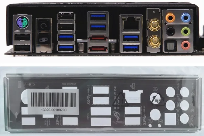 Новая задняя панель I/O для материнской платы RAMPAGE IV BLACK EDITION R4BE, бесплатная доставка
Новая задняя панель I/O для материнской платы RAMPAGE IV BLACK EDITION R4BE, бесплатная доставка