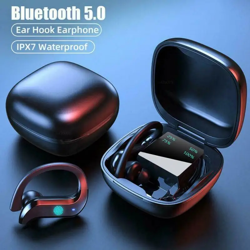 TWS Wireless Bluetooth 5.0 Earphones 9D Stereo Sports Waterproof Earbuds Headsets Touch Control Headphone With Microphone
TWS Wireless Bluetooth 5.0 Earphones 9D Stereo Sports Waterproof Earbuds Headsets Touch Control Headphone With Microphone