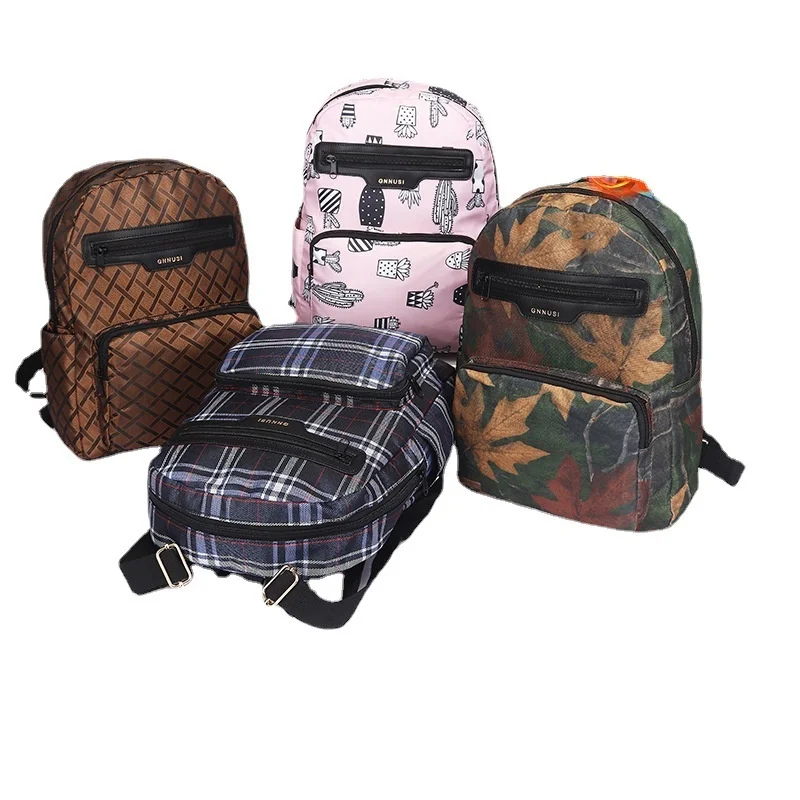 2021 New college student schoolbag female printable small backpack fan color lightweight
2021 New college student schoolbag female printable small backpack fan color lightweight