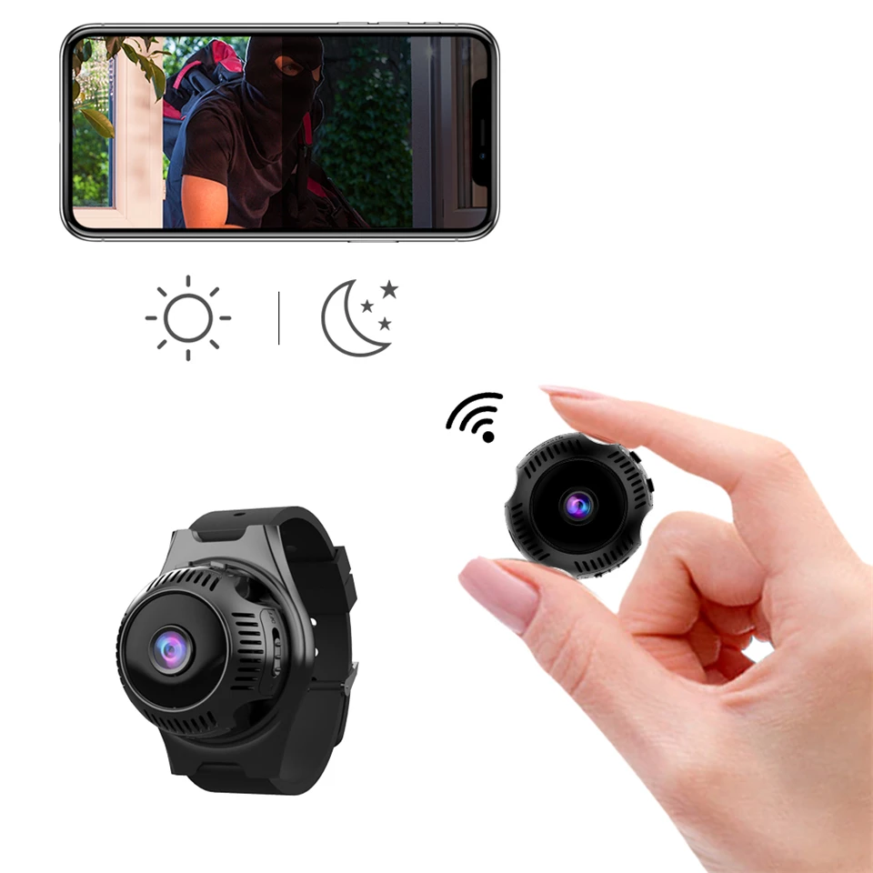 X7 Mini Camera HD 1080p Night Vision Small Micro Video Watch Wifi IP Cam Body With Motion Sensor Tiny Microcamera supports 128 g
X7 Mini Camera HD 1080p Night Vision Small Micro Video Watch Wifi IP Cam Body With Motion Sensor Tiny Microcamera supports 128 g