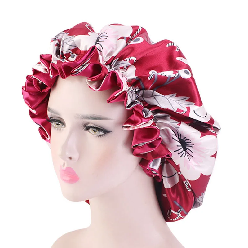 Women Wide Band Satin Bonnet Soft Satin Night Sleep Hat Hair Cap Ladies Turban Elastic Bathing Sleep Women Head Cover Wrap Hat
Women Wide Band Satin Bonnet Soft Satin Night Sleep Hat Hair Cap Ladies Turban Elastic Bathing Sleep Women Head Cover Wrap Hat