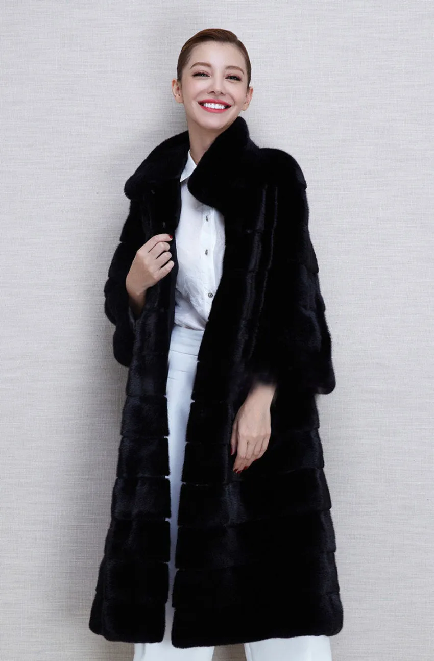 Urumbassa women warmed long Faux Winter fashion slim fur overcoat S-4XL plus size surcoat Chic ladies elegant coat
Urumbassa women warmed long Faux Winter fashion slim fur overcoat S-4XL plus size surcoat Chic ladies elegant coat