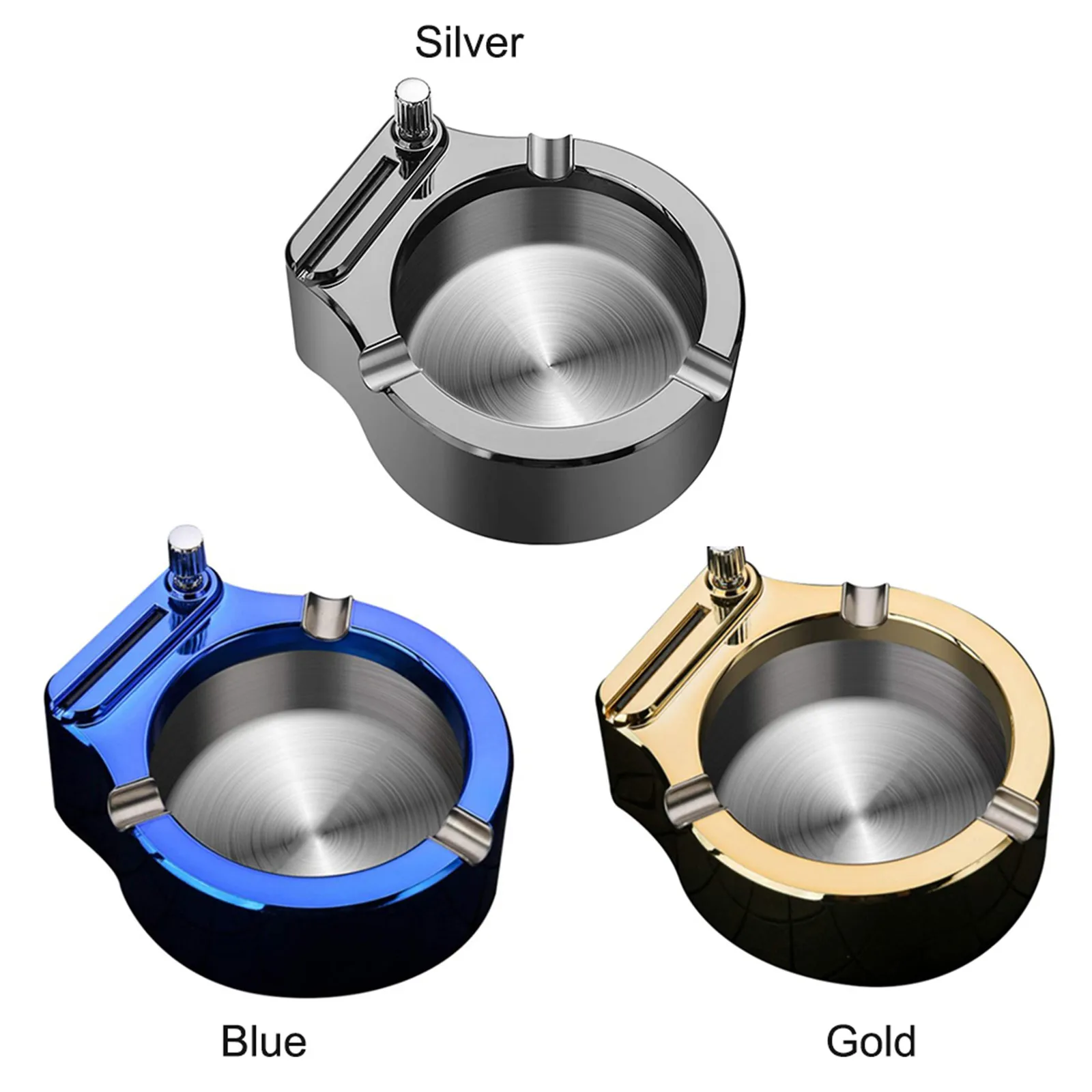 Kerosene Ashtray Stainless Steel Set Refillable Durable Multifunction Creative Gift Metal Holder 
Kerosene Ashtray Stainless Steel Set Refillable Durable Multifunction Creative Gift Metal Holder