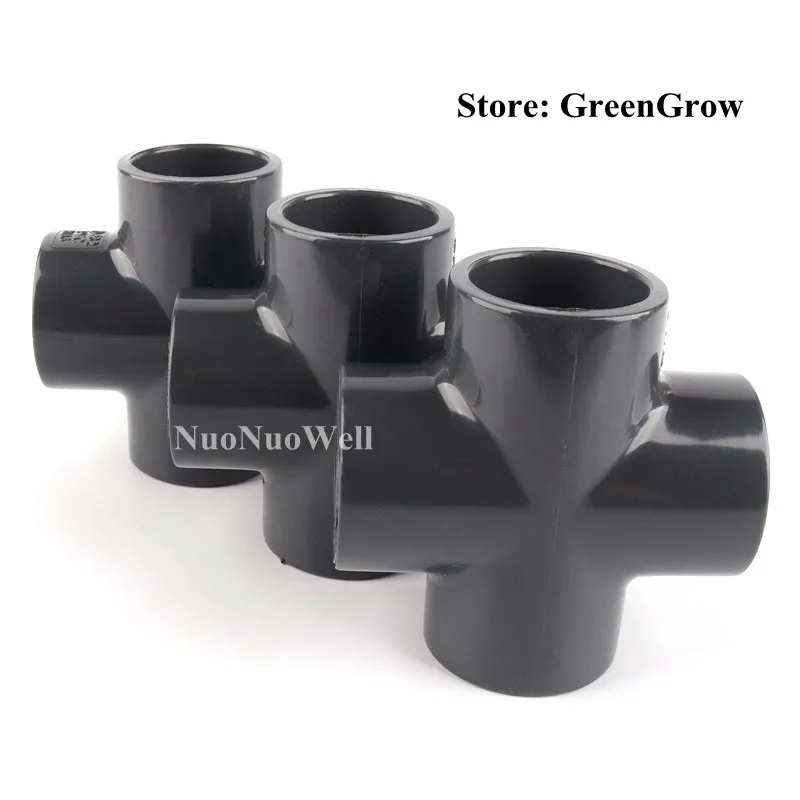 1pc I.D 20~40mm Hi-Quality UPVC Cross Connector Garden Irrigation Water Pipe Connectors Aquarium Tank DIY Tools PVC 4Ways Joints
1pc I.D 20~40mm Hi-Quality UPVC Cross Connector Garden Irrigation Water Pipe Connectors Aquarium Tank DIY Tools PVC 4Ways Joints