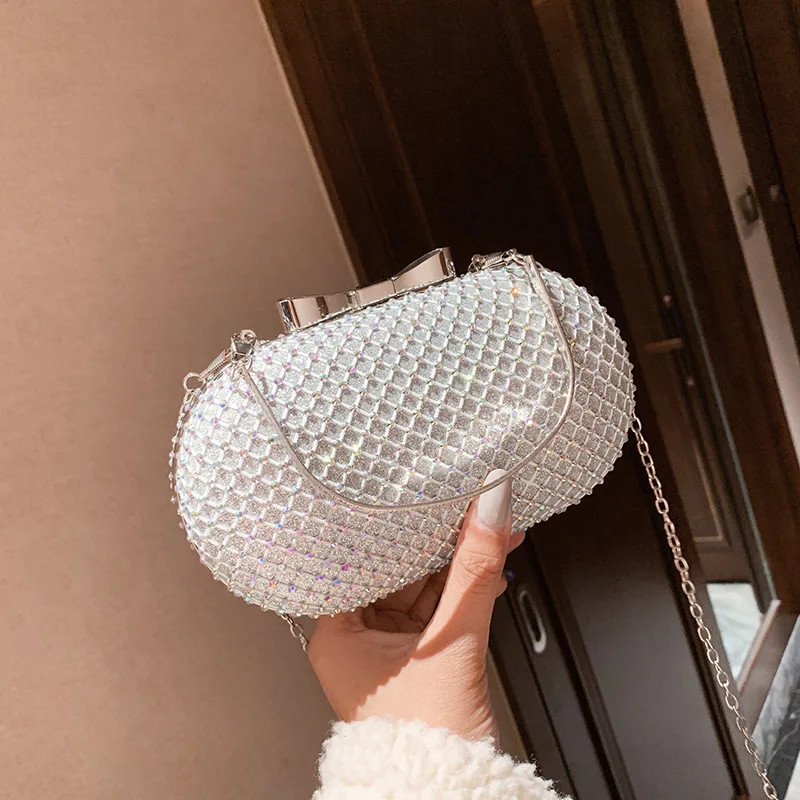 Golden Evening banquet Clutch Bag Women Bags Wedding Shiny Handbags Bridal Metal Bow Clutches Bag Chain Shoulder Messenger Bag
Golden Evening banquet Clutch Bag Women Bags Wedding Shiny Handbags Bridal Metal Bow Clutches Bag Chain Shoulder Messenger Bag