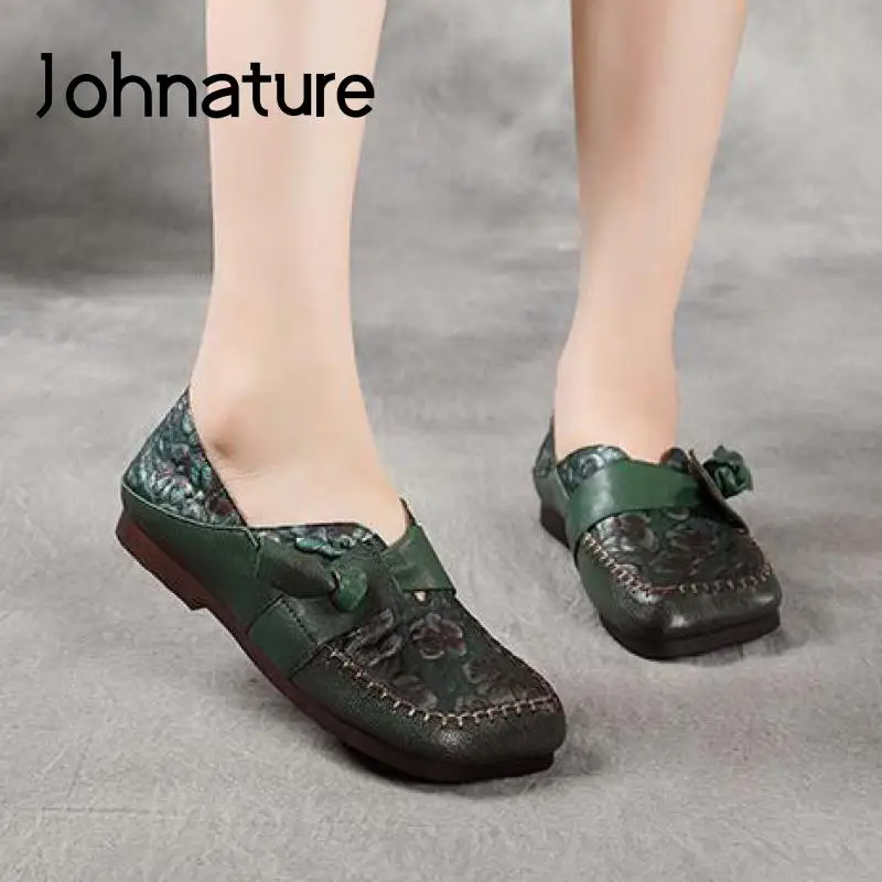 Johnature Print Flats Women Shoes Genuine Leather 2021 New Autumn Square Toe Concise Shallow Handmade Comfortable Ladies Shoes
Johnature Print Flats Women Shoes Genuine Leather 2021 New Autumn Square Toe Concise Shallow Handmade Comfortable Ladies Shoes