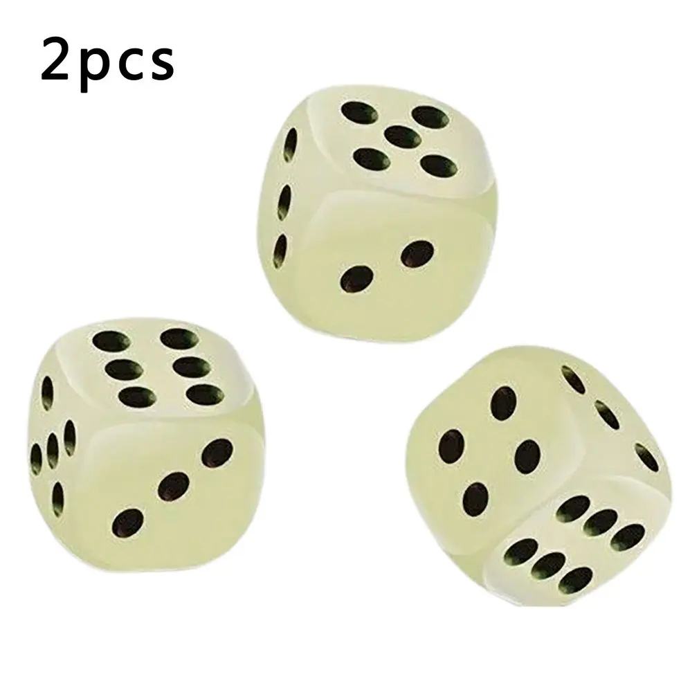2/6/10 PCS 14mm 6 Sided Noctilucent Round Corner Cubes Fun Bar KTV Entertainment Luminous Game Dices Drinking Tool
2/6/10 PCS 14mm 6 Sided Noctilucent Round Corner Cubes Fun Bar KTV Entertainment Luminous Game Dices Drinking Tool