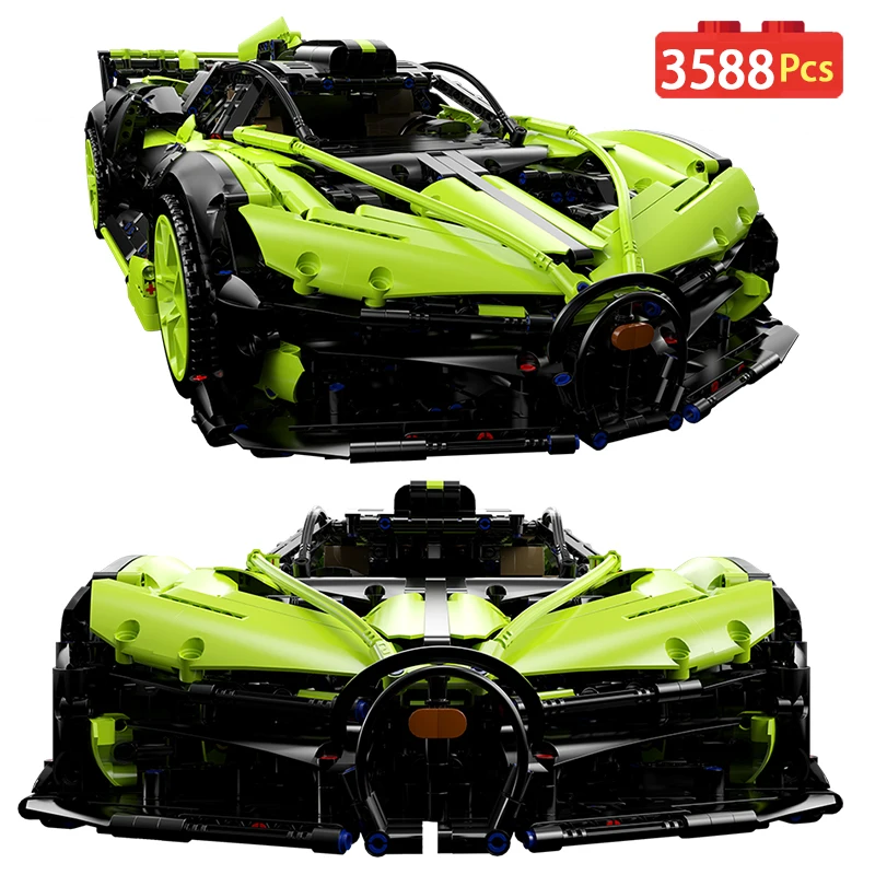 3588pcs 1:8 City Technical Green Speed Racing Car Classic Building Blocks Supercar Mechanische Vehicle Bricks Toys For Boys Gift
3588pcs 1:8 City Technical Green Speed Racing Car Classic Building Blocks Supercar Mechanische Vehicle Bricks Toys For Boys Gift