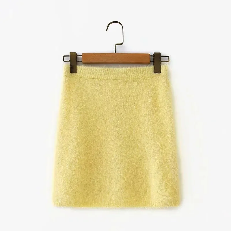 Sexy skirt women summer knitted skirts bodycon mini skirts kawaii high waisted skirt yellow solid skirt korean streetwear women
Sexy skirt women summer knitted skirts bodycon mini skirts kawaii high waisted skirt yellow solid skirt korean streetwear women