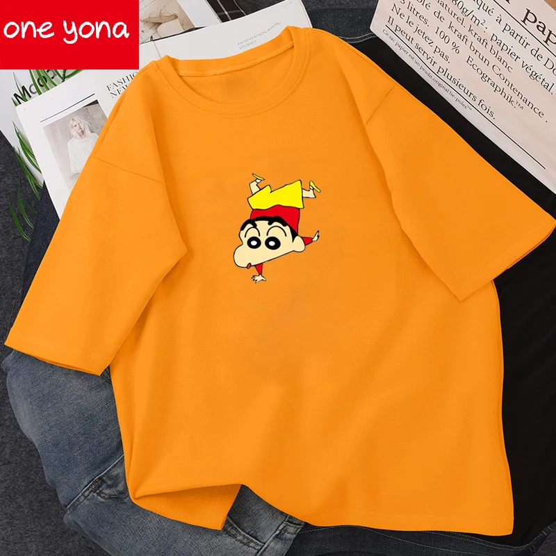 Anime Pattern Summer Loose Female T-shirt 3XL Plus Size Short-sleeved Casual O-neck Harajuku Top Casual Female Oversized T-shirt
Anime Pattern Summer Loose Female T-shirt 3XL Plus Size Short-sleeved Casual O-neck Harajuku Top Casual Female Oversized T-shirt