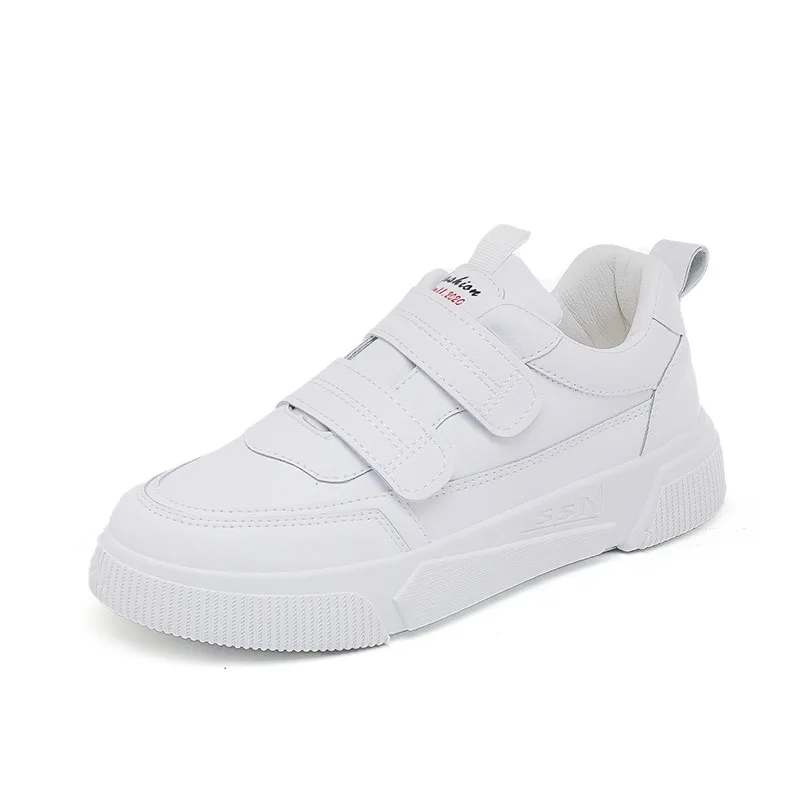 2020 Spring Velcro Shoes White Women's Korean-style Versatile Casual Shoes Student Breathable Running Shoes 0321
2020 Spring Velcro Shoes White Women's Korean-style Versatile Casual Shoes Student Breathable Running Shoes 0321