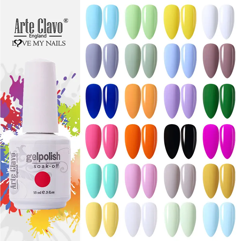 Arte Clavo Big Bottle Nail Polish Semi Permanent UV Varnish New Arrival Gel Polish Nail Art Decorations Primer Hybrid Varnish
Arte Clavo Big Bottle Nail Polish Semi Permanent UV Varnish New Arrival Gel Polish Nail Art Decorations Primer Hybrid Varnish