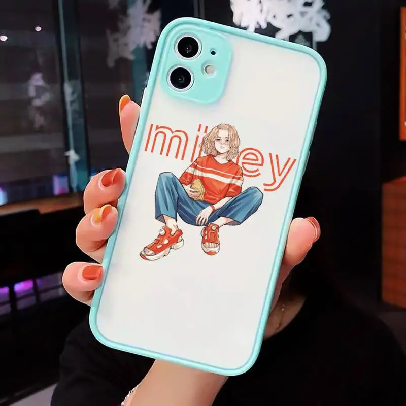 Tokyo Revengers manjiro sano Phone Case For iPhone 12 11 Mini Pro XR XS Max 7 8 Plus X Matte transparent blue Cover 
Tokyo Revengers manjiro sano Phone Case For iPhone 12 11 Mini Pro XR XS Max 7 8 Plus X Matte transparent blue Cover
