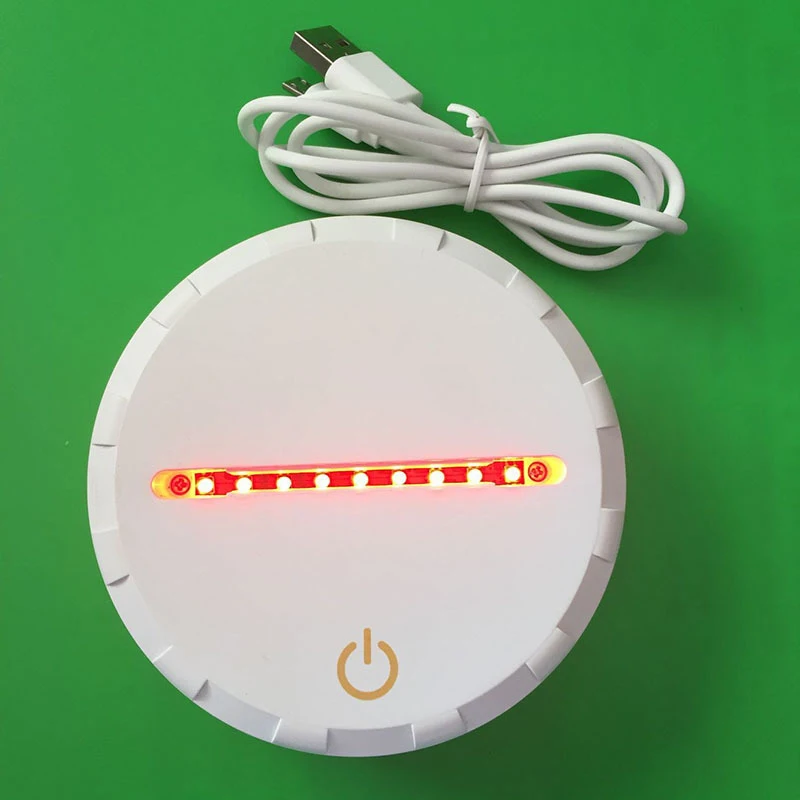 New 3D Colorful LED Creative Night Light Base Plastic Touch Remote Control Colorful Night Light Base
New 3D Colorful LED Creative Night Light Base Plastic Touch Remote Control Colorful Night Light Base