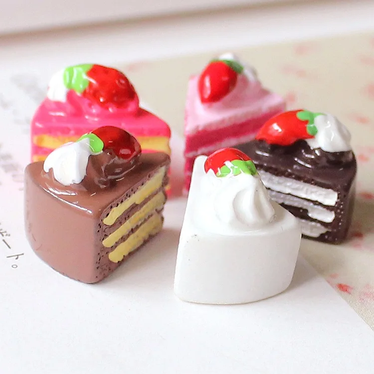 20pcs Resin Mini Triangle Kawaii Cake Diy Cute Food Play Cabochon Toys For Craft Flat Back Scrapnbooking Embellishments
20pcs Resin Mini Triangle Kawaii Cake Diy Cute Food Play Cabochon Toys For Craft Flat Back Scrapnbooking Embellishments