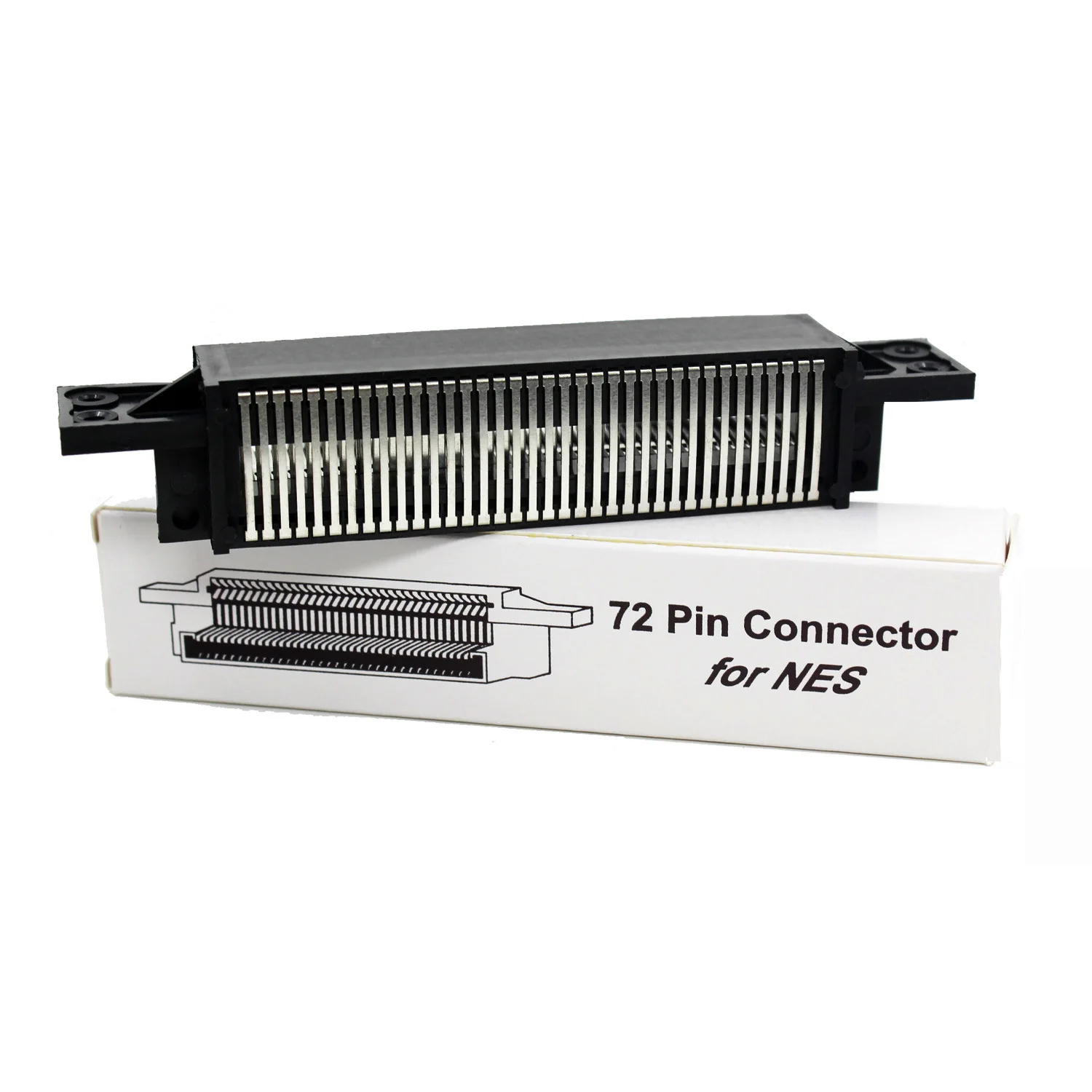 Game Cartridge card Slot Connector 72 Pin for Entertainment System for NES 8 Bit Console
Game Cartridge card Slot Connector 72 Pin for Entertainment System for NES 8 Bit Console