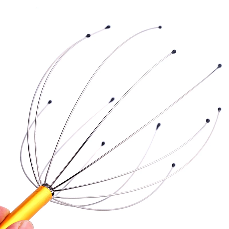 Octopus Head Relaxing Massage Claw Anti Stress Scalp Treatment Stress Pain Relief Claw Body Massager Pointed Head Health Care
Octopus Head Relaxing Massage Claw Anti Stress Scalp Treatment Stress Pain Relief Claw Body Massager Pointed Head Health Care