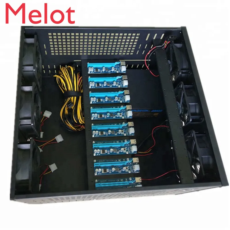 SQR низкая цена! 6U 8GPUs Mining Rig, серверный чехол GPU Mining frame для продажи 
SQR низкая цена! 6U 8GPUs Mining Rig, серверный чехол GPU Mining frame для продажи