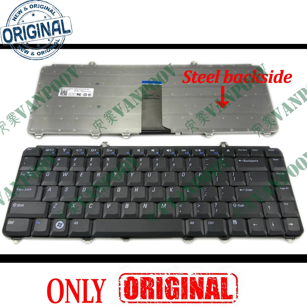 

100% оригинальная новая клавиатура для ноутбука сша для Dell Inspiron 1400 1520 1521 1525 1526 1540 1545 1420 1500 XPS M1330 M1530, черная