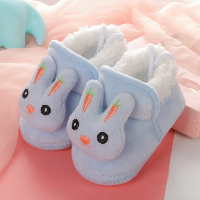 Children's Velvet Thick Cotton Babies' Toddler Shoes Baby Shoes Winter Non-Slip Snow Boots Soft Boots Cute Rabbit 
Children's Velvet Thick Cotton Babies' Toddler Shoes Baby Shoes Winter Non-Slip Snow Boots Soft Boots Cute Rabbit