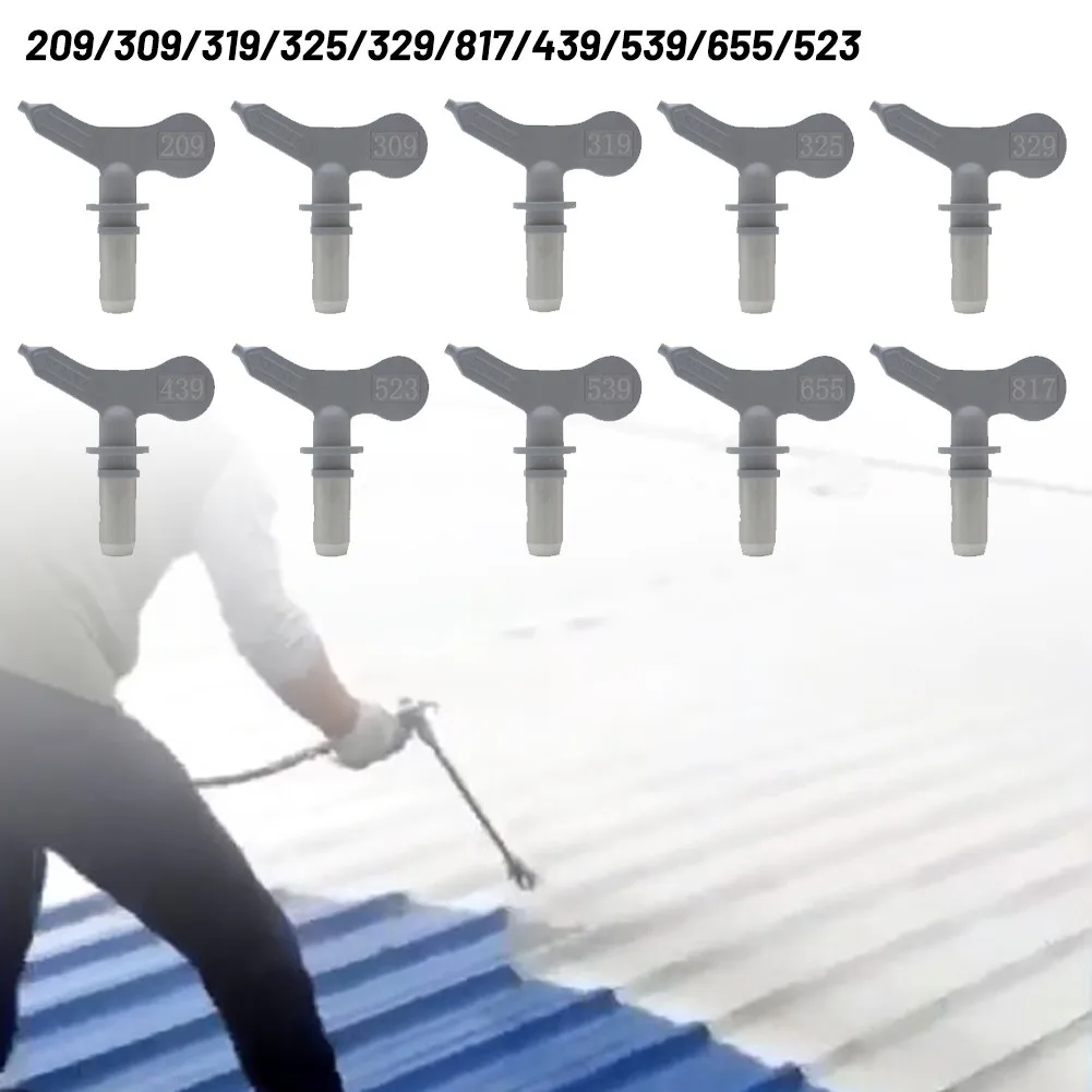 Airless Spray Gun Tip Fine Finish Seal Nozzle 209/309/319/325/329/817/439/539/655/523 For Paint Sprayer Garden Power Tools
Airless Spray Gun Tip Fine Finish Seal Nozzle 209/309/319/325/329/817/439/539/655/523 For Paint Sprayer Garden Power Tools