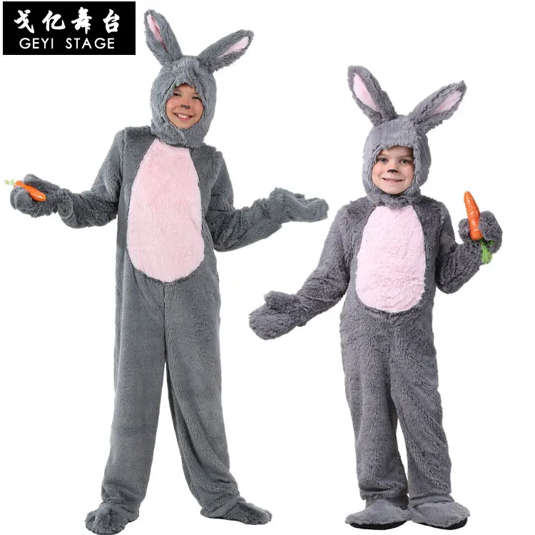 Children's Day luxury grey plush rabbit animal series stage performance clothes large cute plush one piece grey rabbit
Children's Day luxury grey plush rabbit animal series stage performance clothes large cute plush one piece grey rabbit